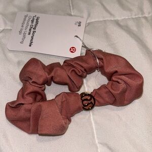 Lululemon Athletica Dusty Rose Scrunchie